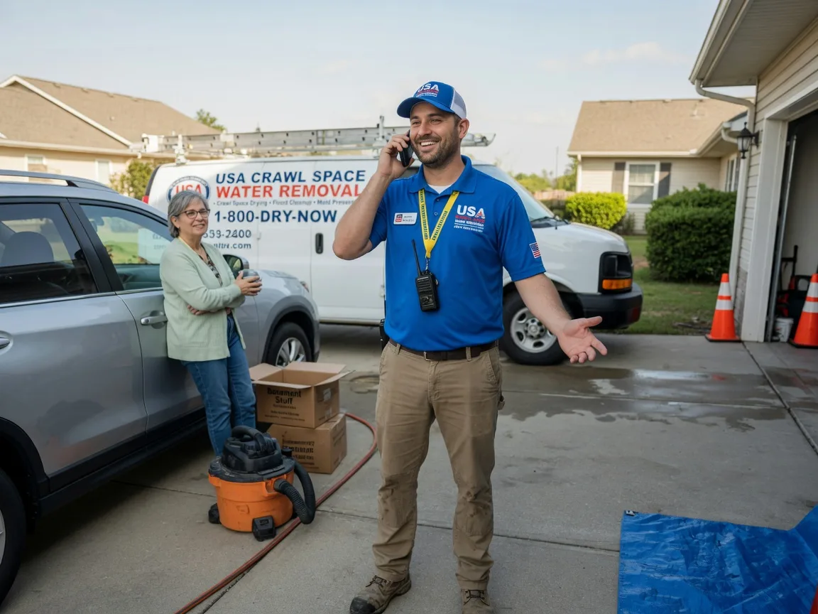 Crawl Space Water Removal Mapleton, KS FAQs